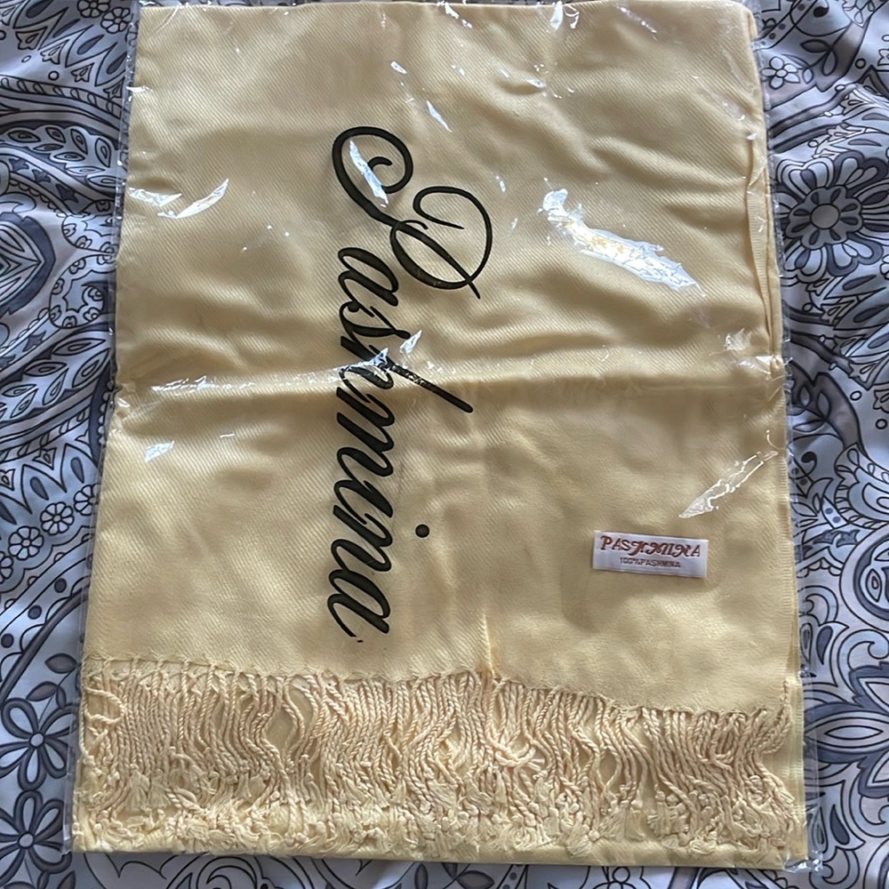 Brand new Pashmina scarf still in the bag
